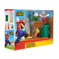 Super Mario aavikolla diorama