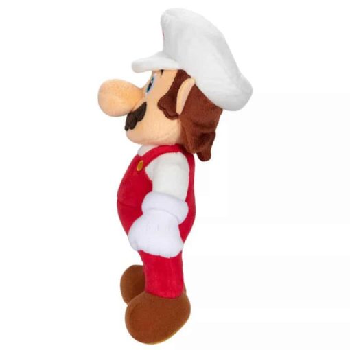 Super Mario pehmolelu 24cm - Fire Mario - Image 3