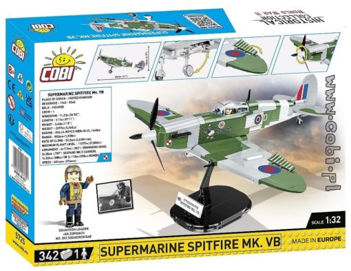 Cobi Lentokone Spitfire Supermarine MK. VB - Image 8