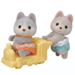 husky twins Sylvanian Families