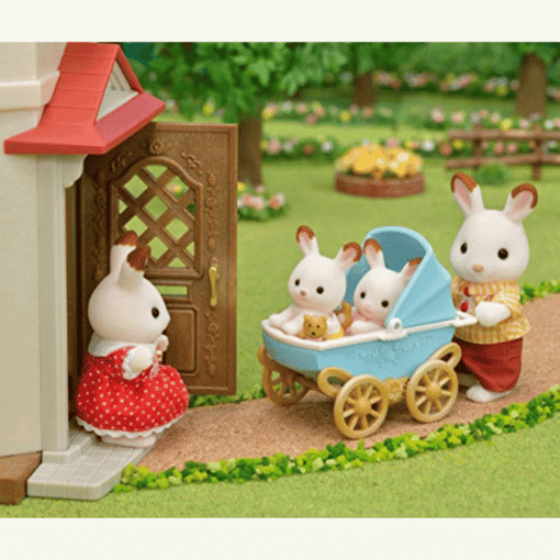 Sylvanian Families Suklaapupu vauvat ja vaunu