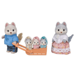 Sylvanian Families huskyperhe