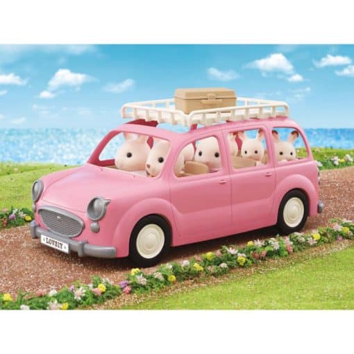 Sylvanian Families perheauto vaaleanpunainen 5535 - Image 2