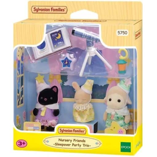 Sylvanian kolmoset yökylässä