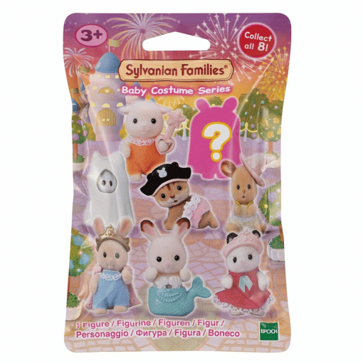Sylvanian Families vauva naamiaisasussa yllätyspussi