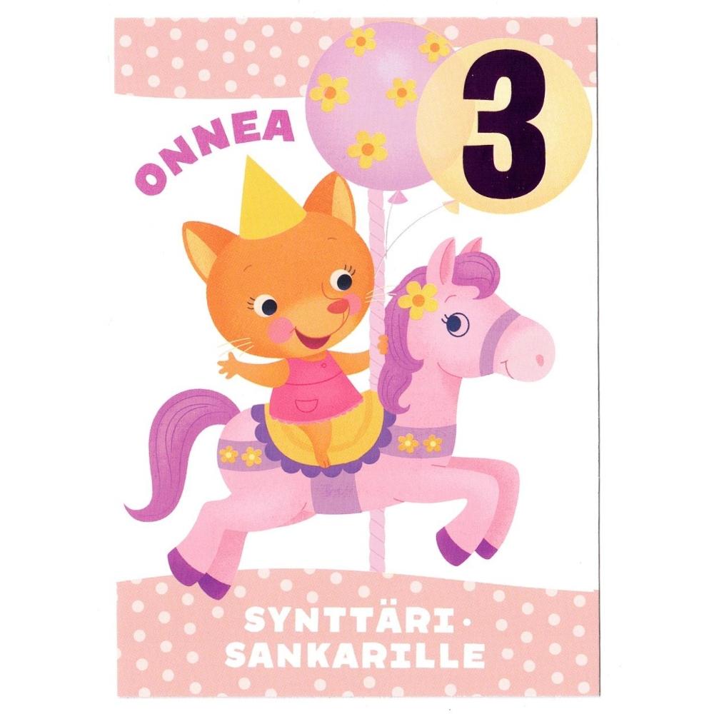 kissa karusellissa, 3 v