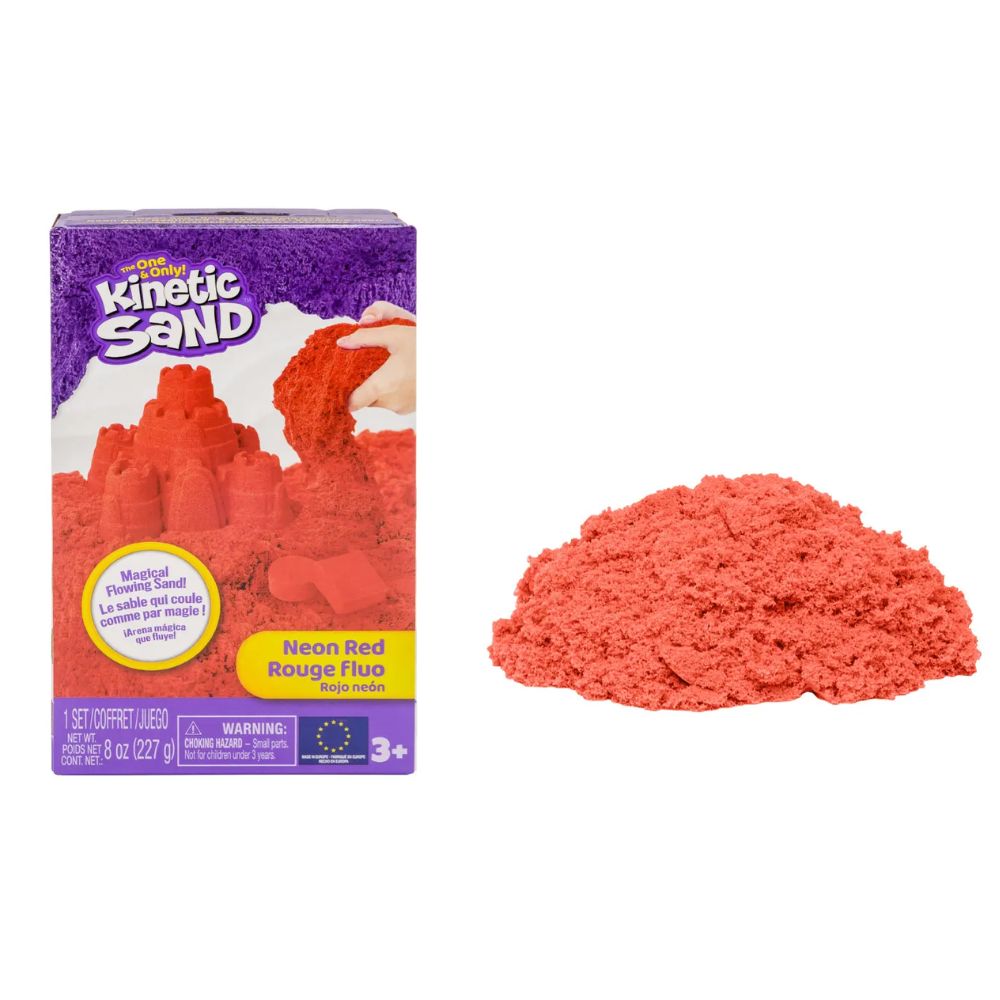 Värikäs kineettinen hiekka Kinetic Sand Neon Box  225 g (lajitelma) - Image 5