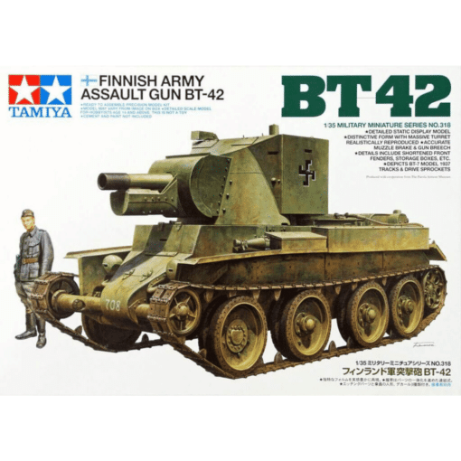 Tamiya Tankki Finnish army Assault Gun Bt-42