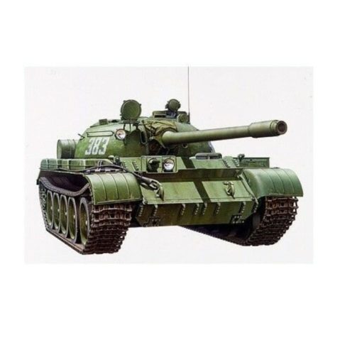 Tamiya tankki Russian Medium Tank T-55A-pienoismalli - Image 3