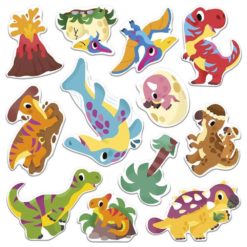 Tarra siirtotarrat dinosaurus Janod