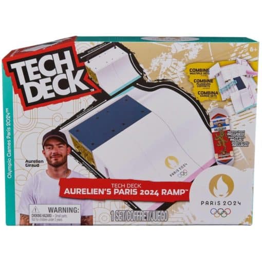Aurelienin Pariisi 2024 Tech Deck -skeittiramppi