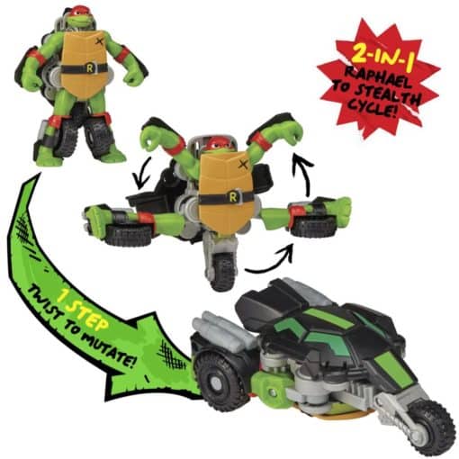 Turtles Mutations Twist 'N Mutate Raphael