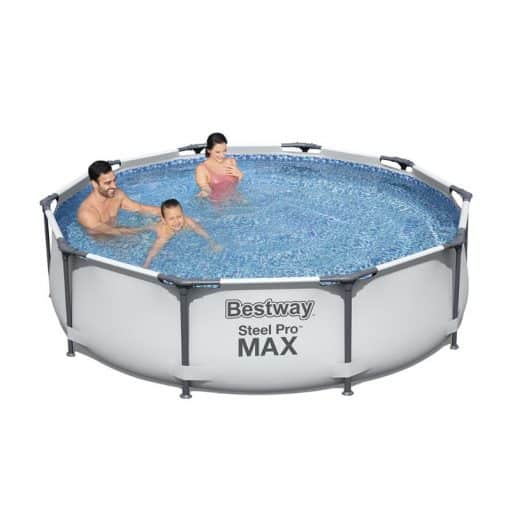 Uima-allas 305x76cm kehys harmaa Bestway 56408 Steel Pro Max - Image 2