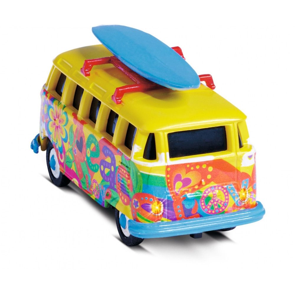 VW T1 Bus RC Carson   Flower Power 1:87 RTR – LED-valoilla - Image 4