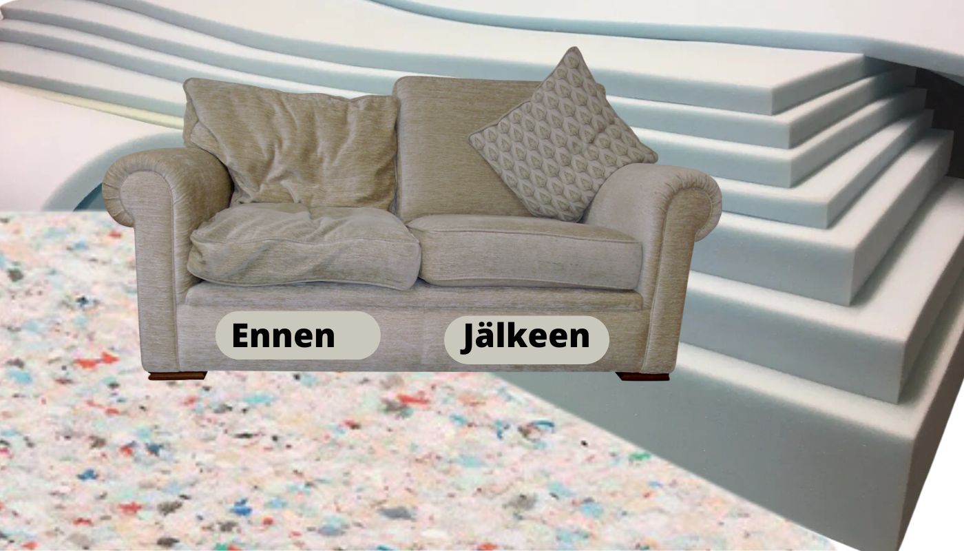 Vaahtomuovia mittojen mukaan