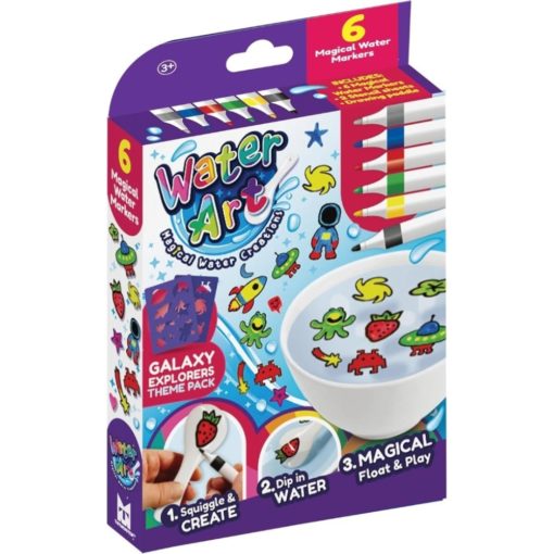 Water Art vesipiirustustussit 6 kpl Galaxy Explorers