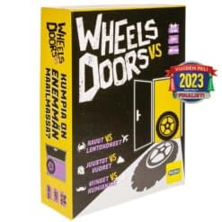 Wheels vs Doors lautapeli Peliko