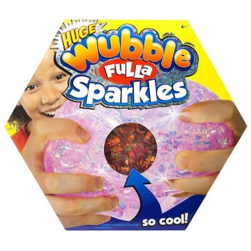 Wubble big fulla sparkles erilaisia puristelu lelu