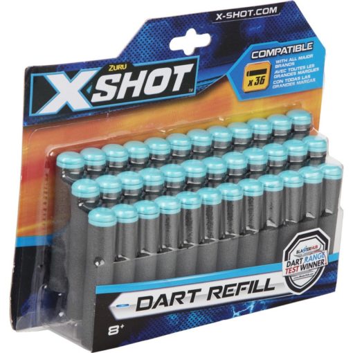 X-Shot pehmonuoli 36 kpl täyttöpakkaus