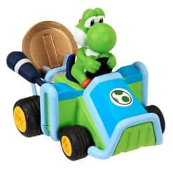 Yoshi Super Mario coin racer