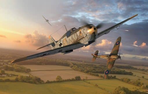 Airfix Messerschmitt Bf109E-4 A01008A koottava pienoismalli A01008A - Image 4