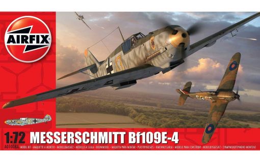 Airfix Messerschmitt Bf109E-4 A01008A koottava pienoismalli A01008A - Image 3