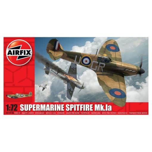 Airfix Supermarine Spitfire Mk.Ia koottava pienoismalli