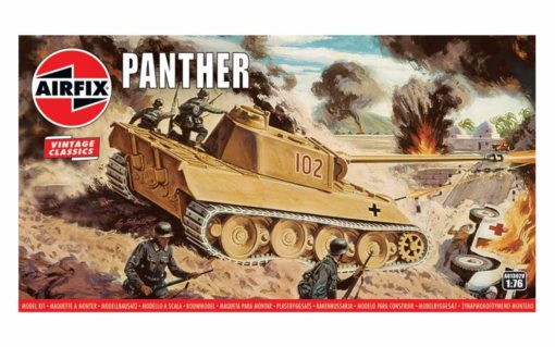 Airfix Tankki Panther 1:76 pienoismalli A01302V - Image 2