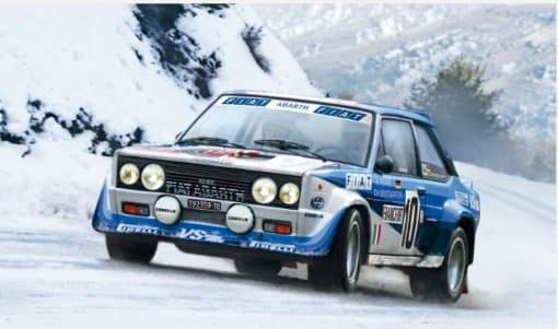 Italeri Fiat 131 Abarth Rally 3662 koottava pienoismalli - Image 2