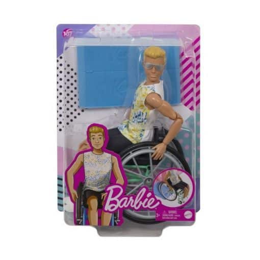 Barbie Ken pyörätuolissa