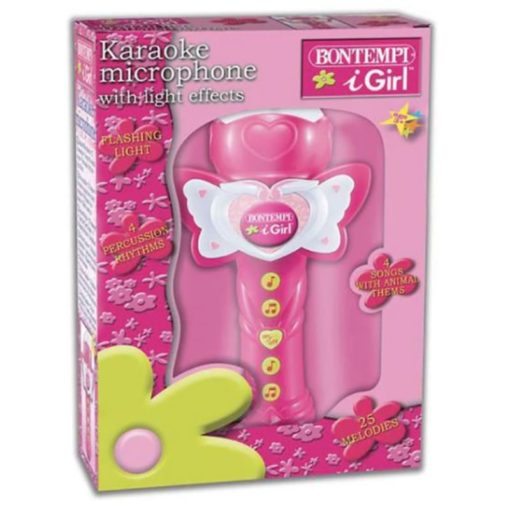 Mikrofoni Bontempi pinkki