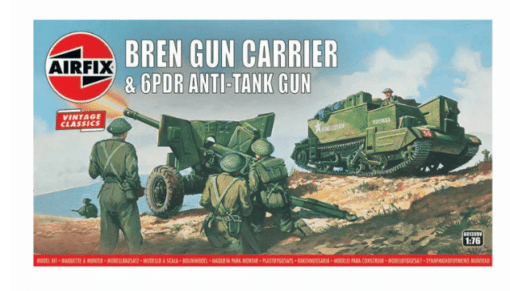 Airfix Bren Gun Carrier & 6Pdr Anti-Tank GUN koottava pienoismalli - Image 4