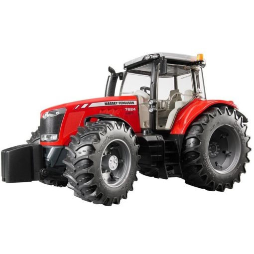 Bruder traktori Massey Ferguson 7624 punainen