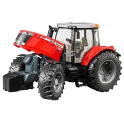 Bruder traktori Massey Ferguson 7624 punainen