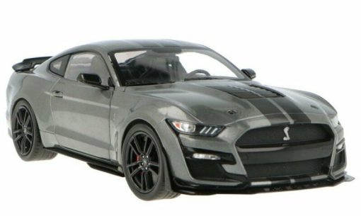 Ford Shelby Gt500 1:18 harmaa Solido-keräilyauto - Image 3