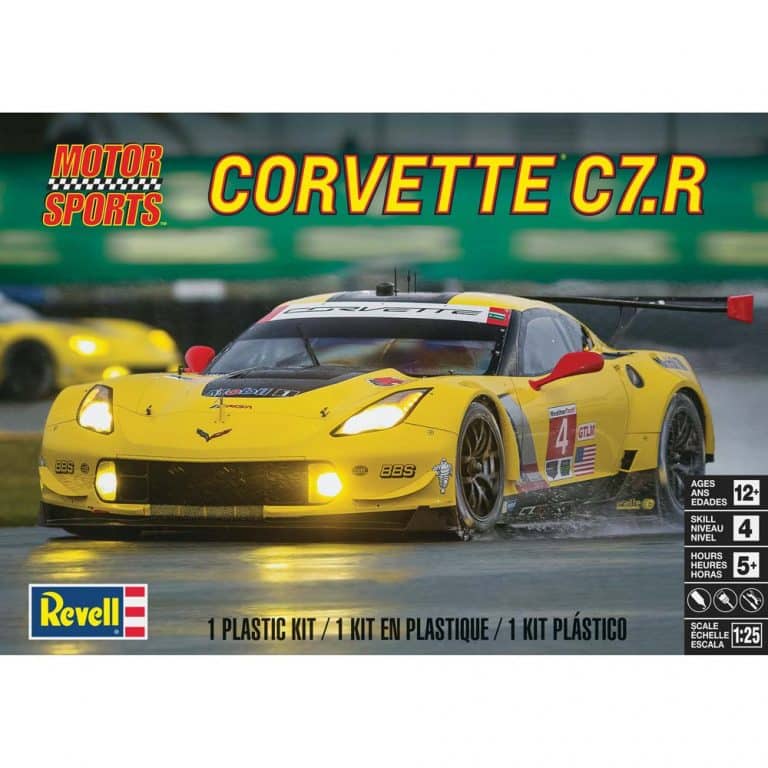 Revell Corvette C7.R 1:25 RE14304 pienoismallisetti - Image 2