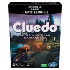 Cluedo Petos Mustolan Kartanossa-lautapeli