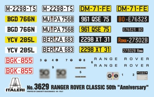 Italeri Range Rover Classic 1:24 - Image 6