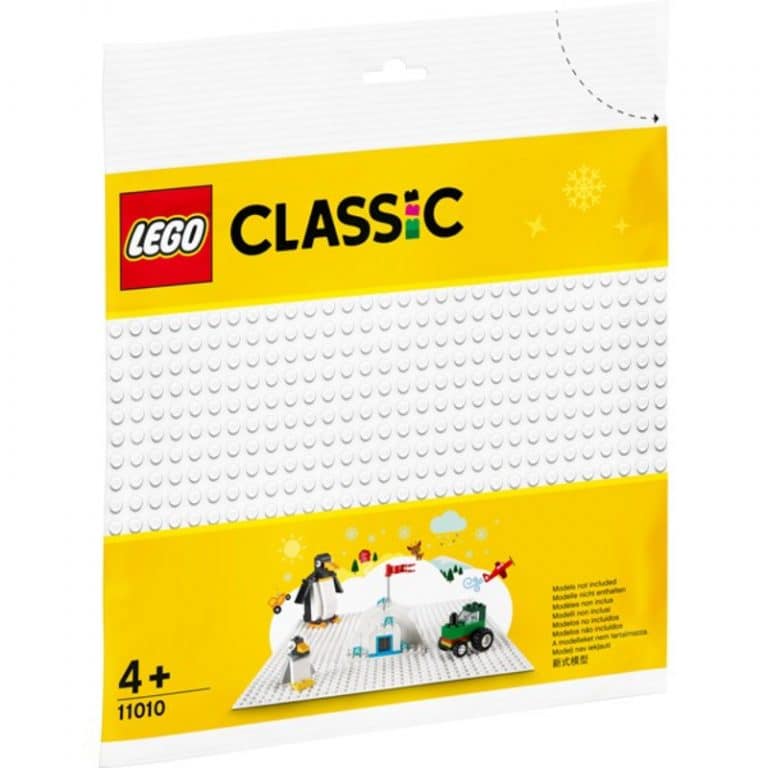 LEGO Classic 11010 valkoinen rakennuslevy