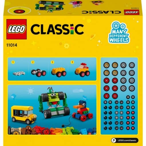 LEGO Classic 11014 palikat ja pyörät - Image 4