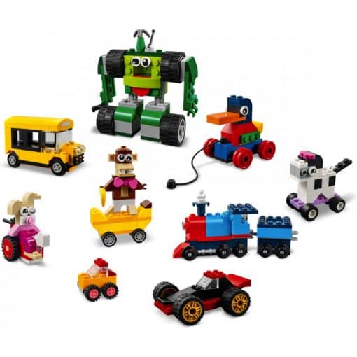 LEGO Classic 11014 palikat ja pyörät - Image 2
