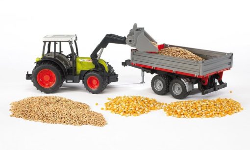 Bruder traktori Claas peräkärry - Image 3