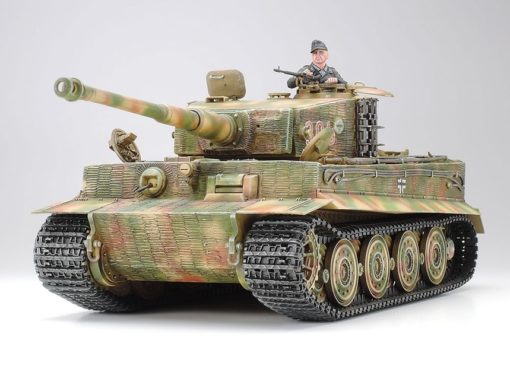 Tamiya Tigeri tankki 308 koottava pienoismalli TA35146 - Image 4