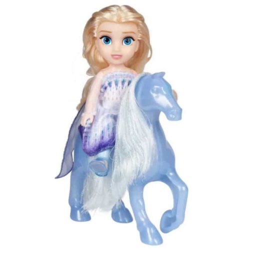 Prinsessa Disney Frozen Elsa 15 cm ja hevonen - Image 3