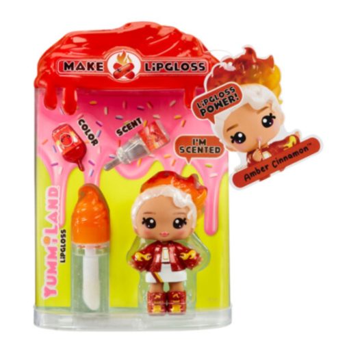 Yummiland nukke ja huulikiilto Amber Cinnamon