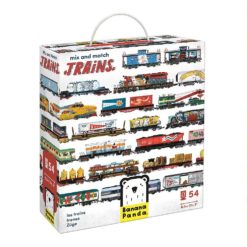 Palapeli 54 palaa Junat