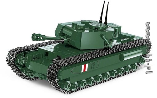 Cobi tankki Churchill Mk.IV C2717-pienoismalli - Image 7
