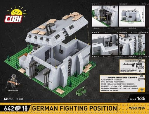 Cobi German Fighting Position 3043 - Image 8