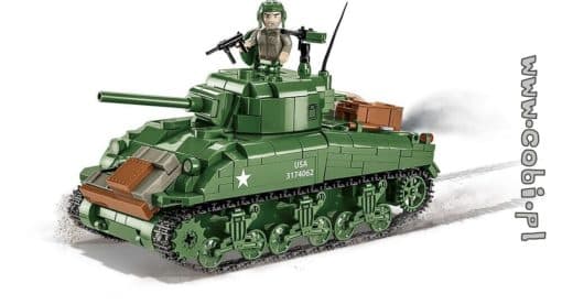 Cobi 3044 World War II tankki Sherman M4A1 - Image 9