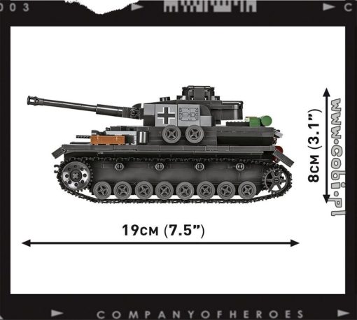 Cobi tankki Panzer IV Ausf. G - Image 5